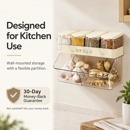 Kitchen organizer with iTooluxe 30-Day Money-Back Guarantee