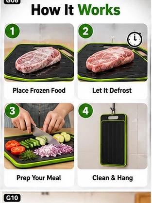 How the 4-in-1 prep board works