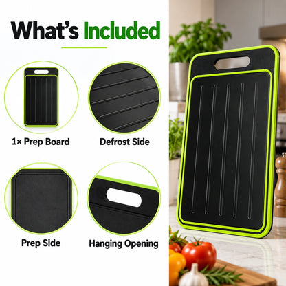 What's included - 4-in-1 prep board