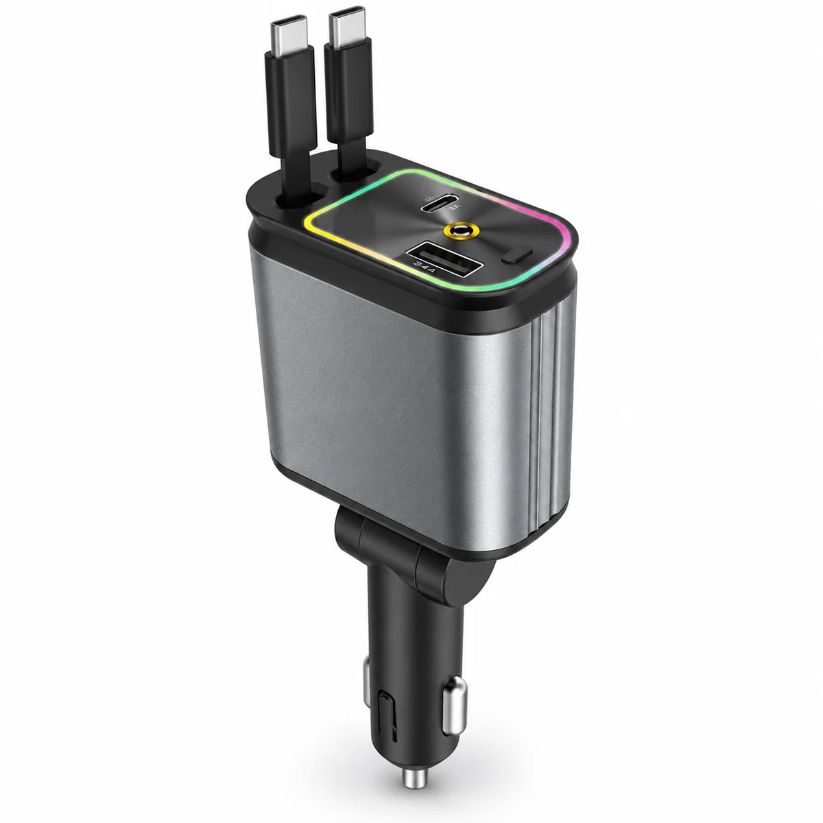 Retractable car charger product image