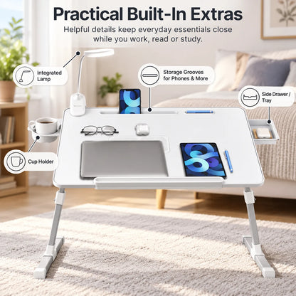FlexDesk practical built-in extras