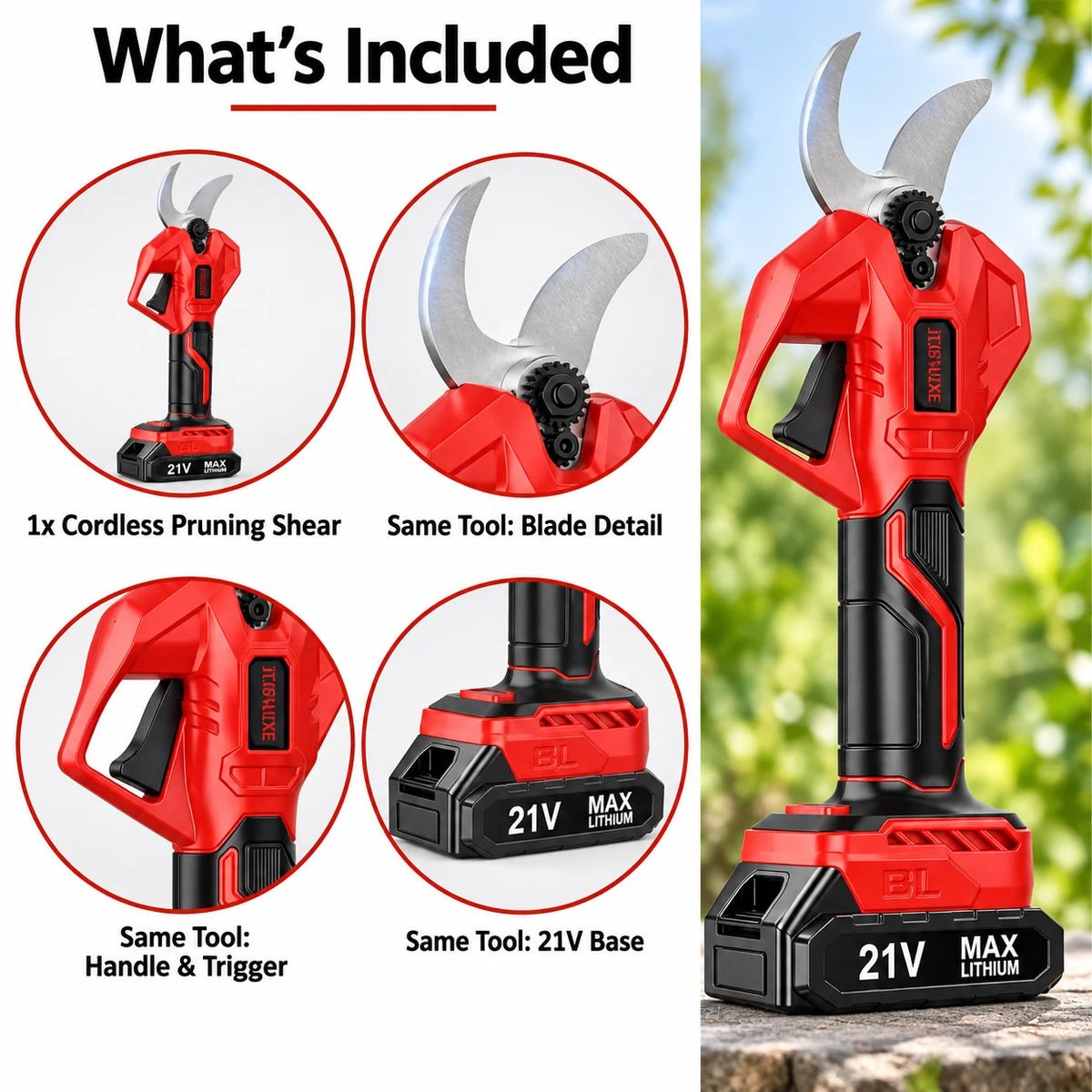 Cordless Electric Pruning Shear T01