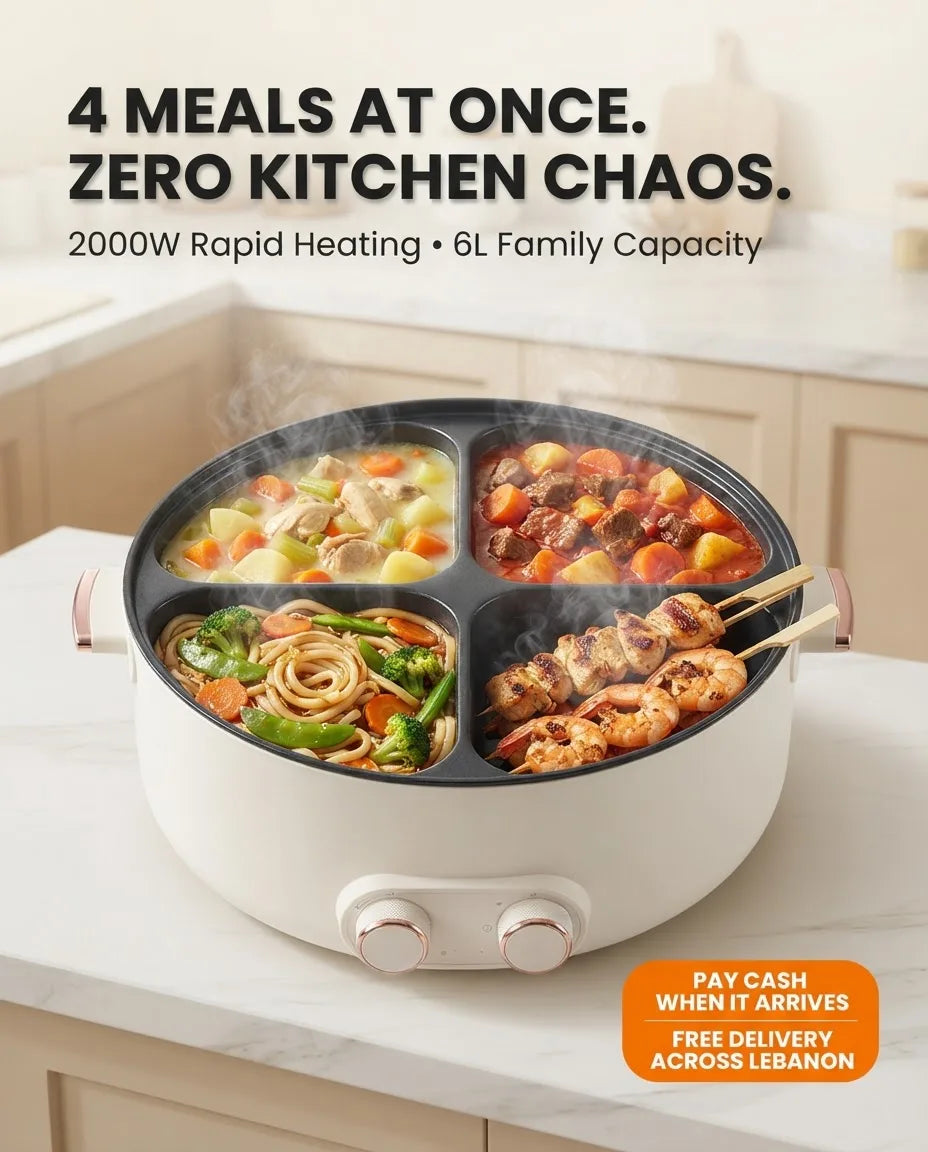 Cook Faster – Rapid Heating Cooker™
