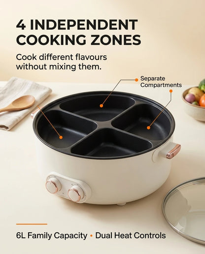 Cook Faster – Rapid Heating Cooker™