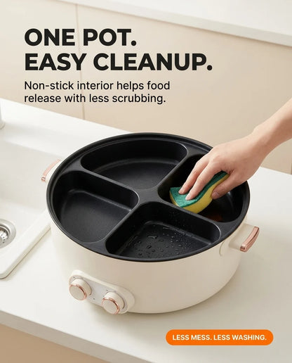 Cook Faster – Rapid Heating Cooker™