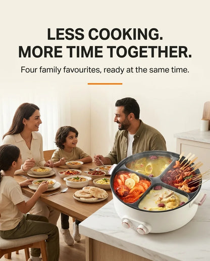 Cook Faster – Rapid Heating Cooker™