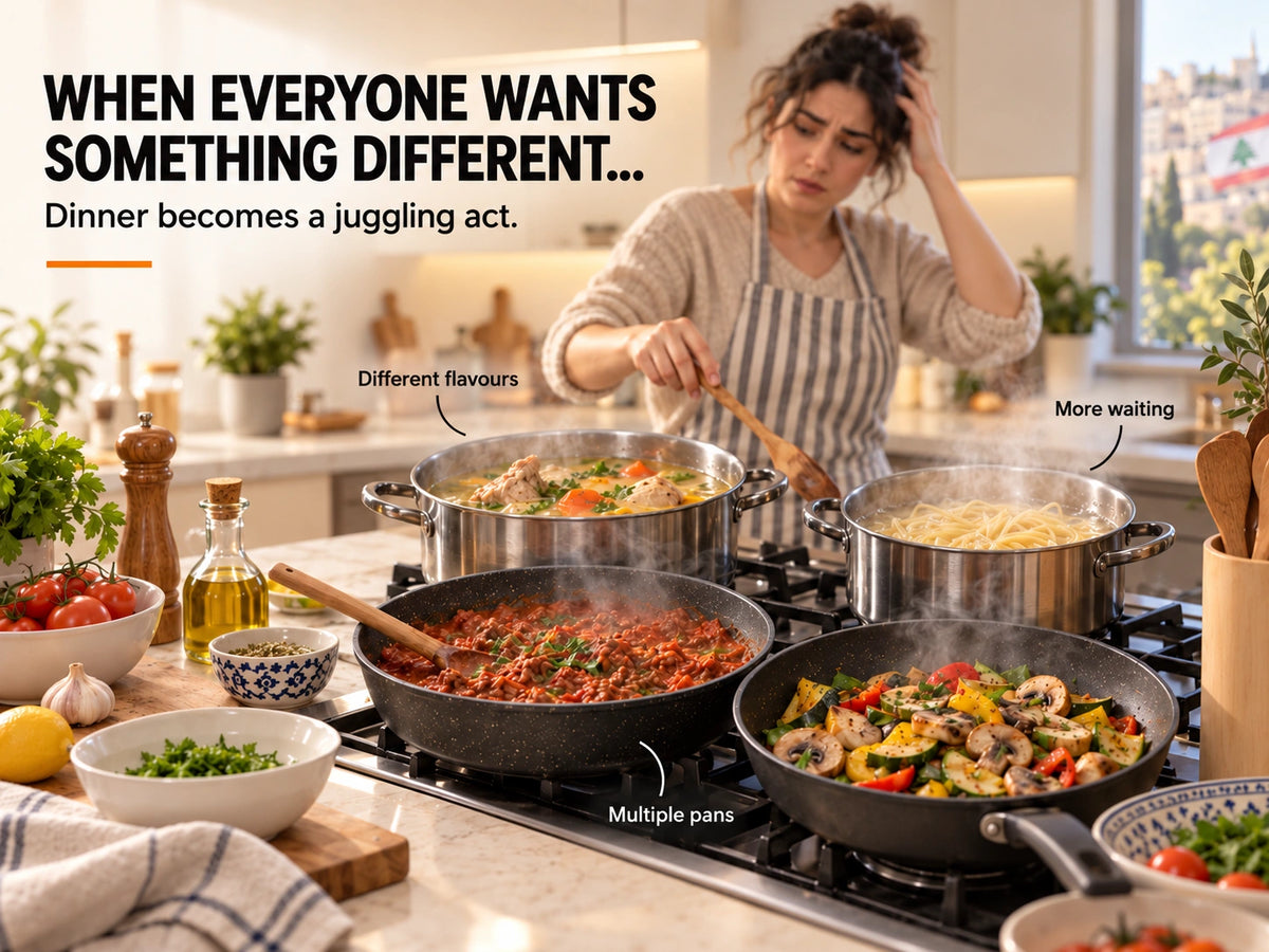 Cook Faster – Rapid Heating Cooker™