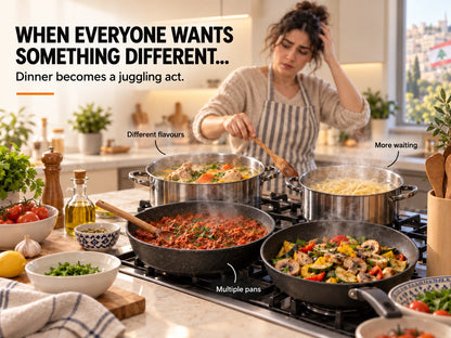 Cook Faster – Rapid Heating Cooker™