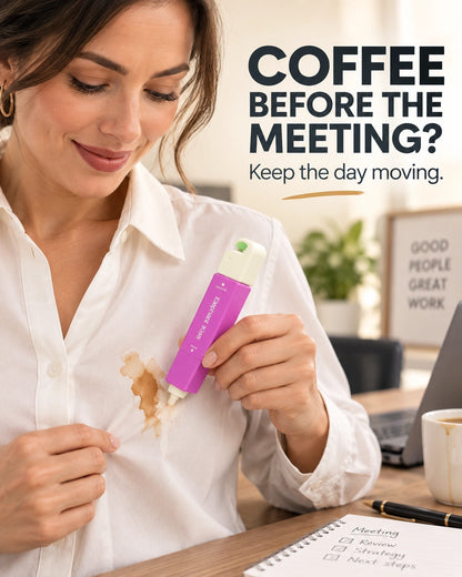 Elephant Kiss stain remover - coffee before the meeting
