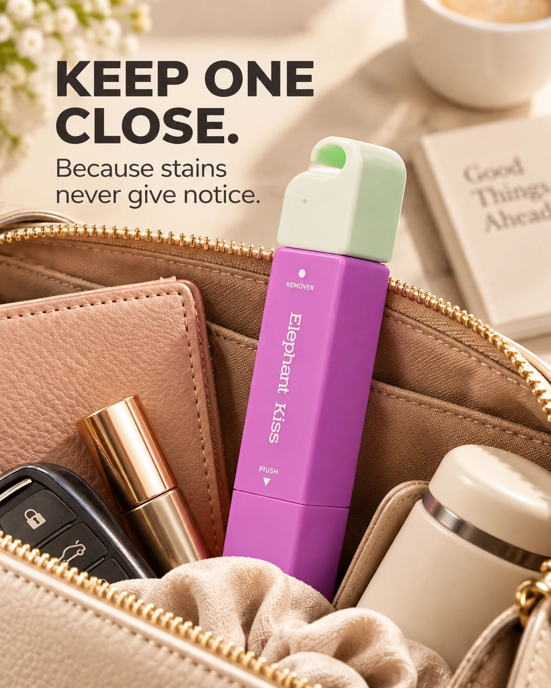 Elephant Kiss stain remover - keep one close