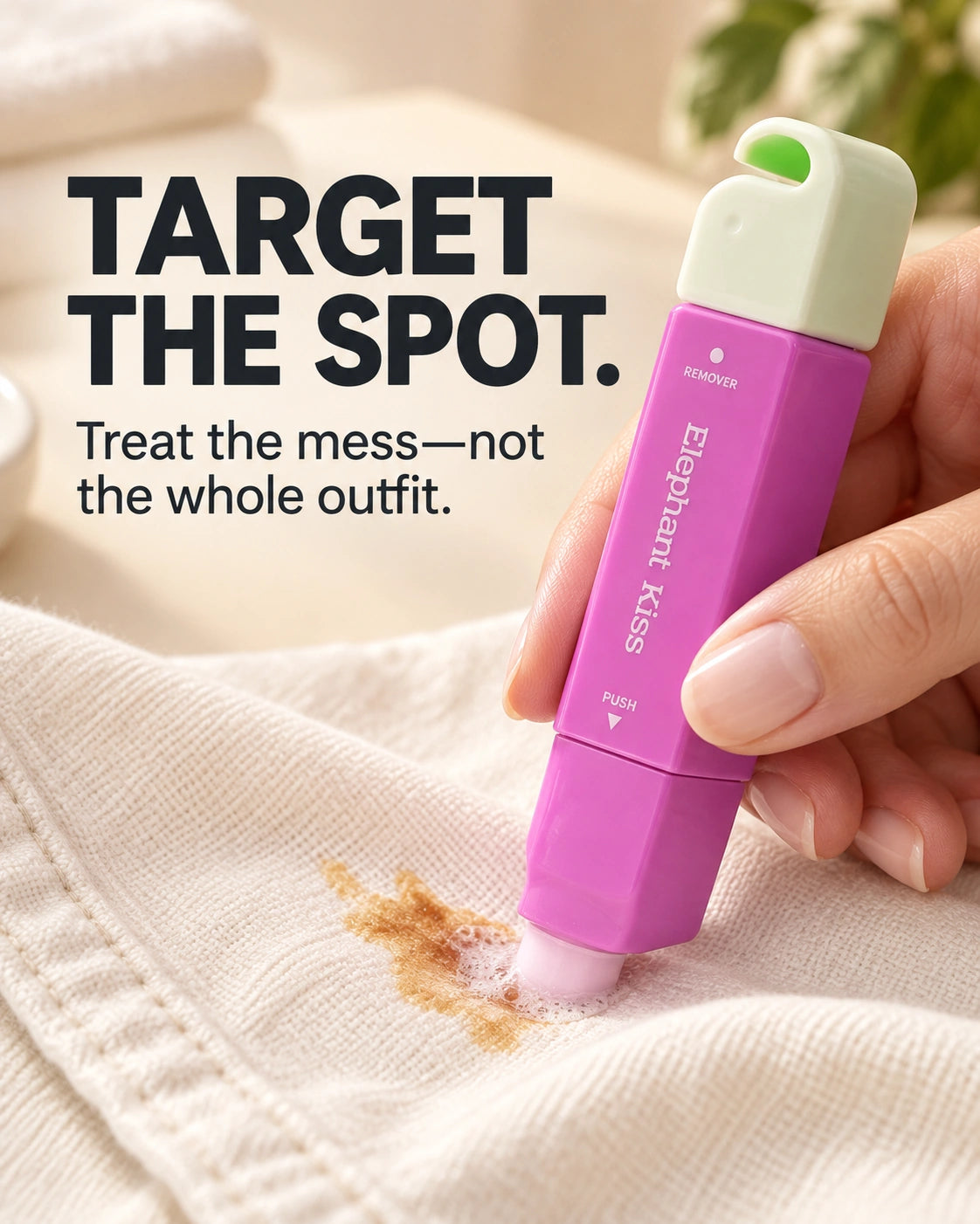 Elephant Kiss stain remover - target the spot