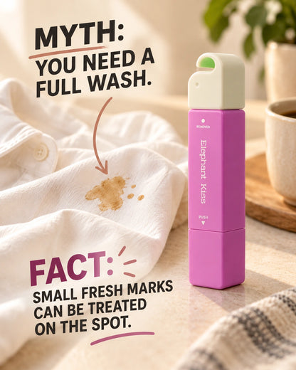 Elephant Kiss stain remover - myth versus fact