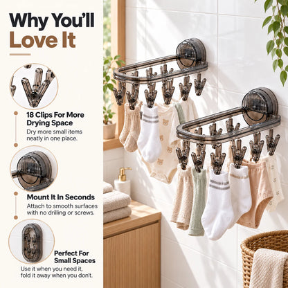Foldable Clothes Drying Rack key benefits overview