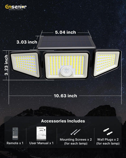 Light Up Automatically – Outdoor Sensor Light™